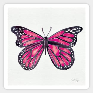 Pink Butteryfly Sticker